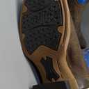 Ariat Men's Ringer Western Boot (10.5 Narrow, Bright Blue Patent/Tobacco Toffee)