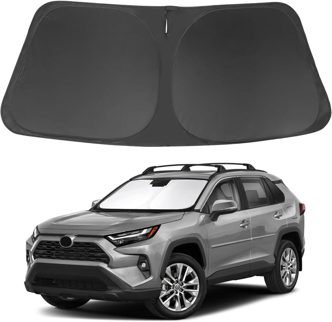 Windshield Sun Shade Front Window Sunshade Fit for Toyota RAV4 RAV-4 2019-2024 2025 Accessories Auto Interior Sun Visor Heat Protection