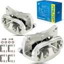 PHILTOP 19B2683B 19B2682B Front Disc Brake Caliper Assembly Fit Subaru 2003-2018 Forester, 2002-2014 Outback, 2013-2015 XV Crosstrek, Crosstrek, Legacy, Saab 9-2X, 2PCS Front Driver and Passenger Side