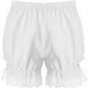 Toddler Girl Shorts Ruffled Pumpkin Bloomers Shorts for Kids Workout Athletic, Size 2XL