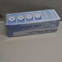 Dish Drying Mat for Kitchen Counter, 24"  16" Large Stone Drying Mat, Foldable Quick Dry Stone Mats, Ultra Absorbent Diatomaceous Earth Dish Mat for Dishes, Bottles, Cups, White