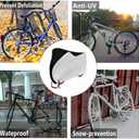 Bike Covers, Outdoor Waterproof Bicycle Covers with Lock Hole for Mountain Road Electric Bikes