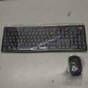 Logitech MK295 Wireless Mouse & Keyboard Combo with SilentTouch Technology, Full Numpad, Advanced Optical Tracking, Lag-Free Wireless, 90% Less Noise - Graphite