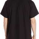 Chef Code Mens Kitchen Basic Cook ShirtUniform Cook Shirt (Black, M)