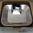 Wireless Cat Water Fountain Stainless Steel, 135oz/4L Pet Fountain Battery Operated, Cordless Running Water Dispenser for Cats & Dogs with Motion Sensor, Ultra Quiet, Multi-Filtration, 6 Filters