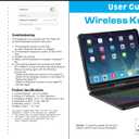 ProCase 360 Swivel Keyboard Case for iPad Air 11" (M4/M3/M2) 2026/2025/2024, Air 10.9" 5th/4th 2022/2020, iPad Pro 11" (2022-2018); 7-Color Backlit Wireless Keyboard, Auto Sleep/Wake - Black