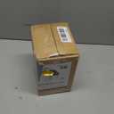 Design House 505198 Jelly Jar Classic 1-Light Indoor/Outdoor Wall Light with Clear Ribbed Glass for Entryway Porch Patio, Oil Rubbed Bronze (5.25 inches)