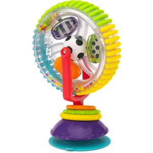 Sassy Wonder Wheel Spinning High Chair Tray Toy, Age 6+ Months, 1 Count