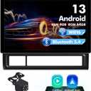 4+64G 11.5-inches Android 13 WiFi 6 Car Stereo for Toyota Tacoma 2005-2013 Touchscreen Screen Bluetooth 5.4 Car Radio with Carplay & Android Auto Support Backup Camera FM, Navigation, SWC