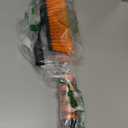 38.5in Ice Scraper with Extendable Snow Brush Detachable Snow Removal Tool 360 Pivoting Soft Bristle Head with Ergonomic Foam Grip for Car Windshield Truck SUV Vehicle Windows