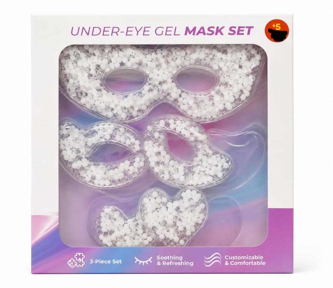 Under Eye Gel Mask Set , Pack Of 5
