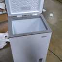 Midea MERC04C4BAWW 3.5 Cubic Feet Chest Freezer, Cu.ft-Convertible, White