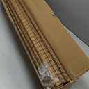 LazBlinds Cordless Bamboo Roman Shades, Privacy Blinds for Interior Windows, Room Darkening Roll Up Bamboo Blinds for Home & Patio, 31.5" W x 64" H, Highfield Teak