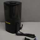 Humidifiers for Bedroom, 2.0L Cool Mist Humidifier for Home Plant and Baby Nursery, Quiet Ultrasonic Humidifier with 360 Nozzle, Auto Shut-Off, Filterless, Black