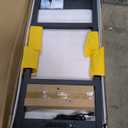 48" Adjustable Workbench with Power Outlet, 2000 Lbs Heavy Duty Work Table, 29.5"-39.4" Height Adjustable Workbench with Wheels & Pegboard, for Garage Office Workshop Home Commercial