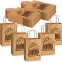 Tenceur 25 Pcs Social Worker Gifts Bags for Women Men Bsw Msw Dsw Lcsw Graduation Gifts Social Worker Appreciation Thank You Treat Paper Bags with Handles for Graduation Party Birthday Retirement