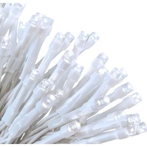 ProductWorks 16611 Brilliant String LEDs, 32', 150 Micro Cool White Lights/ White Cord