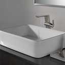Delta Faucet 799-SS-PR-DST Pivotal Single Hole, Lumicoat Stainless