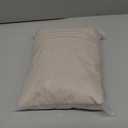 Queen Pillow Cases Set of 8 - Ultra Soft Hotel Quality Pillowcase Covers - Comfy & Wrinkle Free - Shrink, Stain and Fade Resistant - Easy-Care, Machine Washable Pillow Protectors - 8 Pcs Set - Cream