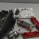 DULONIME Train Set for Toddlers 2-4, Electrical Trains with Track, Smoke, Light, Sound and Scene, Christmas Train Sets for Around The Tree, Christmas Birthday Gifts for Boys Girls 3-8 Years Old