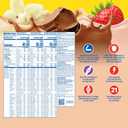 Nestle Carnation Breakfast Essentials Complete Nutritional Drink Rich Milk Chocolate/Classic French Vanilla/Strawberry Sensation Flavor 60 Ct (EXP 06/22/27)