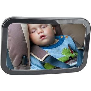 Baby Car Mirror Clear View Safety Monitoring 360° Adjustable Shatterproof for Rear Facing Infant