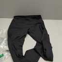 THE GYM PEOPLE Thick High Waist Yoga Pants with Pockets, Tummy Control Workout Running Yoga Leggings for Women (Large, Black)