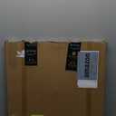 20x20 Frame Black With Mat 16x16 Solid Wood Picture Frames Wall Mounting (1 pack, 20x20 Inch)