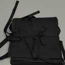 Leekalos Soft Dog Crate Divider Panel (Divider Only, Without Crate), Warm Thick Dog Kennel Divider with Ties, Dog Crates Accessories for Puppy Crate Training, Black, 24" H x 22.4W