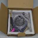 Juvale Japanese Cast Iron Teapot with Infuser - Red, 27 oz (800 ml), 3-Pc Teapot Set - Stovetop Kettle for Loose Leaf Brewing - Removable Stainless Steel Infuser & Trivet Included