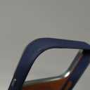 OtterBox iPhone 17 Pro Symmetry Series Cactus Leather Embroidery Case - Enchanted Garden - Blue - Textured, Embroidered Floral Artistic iPhone Case