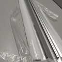hunhun 20-Pack 3.3ft/1Meter U Shape LED Aluminum Channel System with Milky Cover, End Caps and Mounting Clips, Aluminum Profile for LED Strip Light Installations, Very Easy Installation