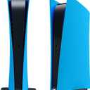 Digital Edition Face Plates Cover Skins Shell Panels for PS5 Console, Accessories for PlayStation 5 Protective Replacement Faceplates (Starlight Blue)