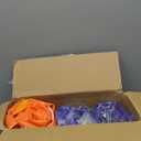 3 Pack 36" Snow Tubes - Inflatable Snow Sled for Kids & Adults, Heavy Duty Sled for Teens Snow Sledding with Hard Bottom & Handles, Winter Snow Toys Gifts for Outdoor Family Tubing Fun,  Space Style