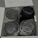 Collapsible Portable LED Camping Lantern XTAUTO Lightweight Waterproof Solar USB Rechargeable LED Flashlight Survival Kits for Indoor Outdoor Home Emergency Light Power Outages Hiking Hurricane 4-Pack