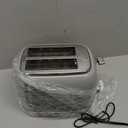 Toaster 2 Slice Retro Stainless Steel with 1.5 Extra Wide Slots Bagel, Defrost, Reheat, Cancel Functions, 6 Bread Shade Settings, Removable Crumb Tray, Gray