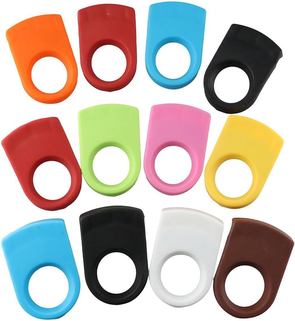 12PCS Cocktail Glass Card Clip Bottle Clip Bartender Cocktail Clip, ABS Cocktail Glass Pin,Bar Wine Accessories,Fashionable Bartender Cocktail Clasp