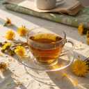 VIDA FARM 125 Dandelion Tea Bags - 100% Natural Dandelion Leaf & Root, Sugar Free, Caffeine Free, Non-GMO - Premium Dandelion Root Herbal Tea, Smooth Taste (EXP 03/14/27)