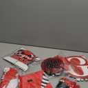 KatchOn, Glitter, Red and Black Graduate Banner - 10 Feet, Pre - Strung | Congrats Grad Banner for Nurse Graduation Decorations 2025 | Red Grad Cap Garland for 2025 Graduation Party Decorations