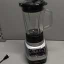 BLACK+DECKER PowerCrush Multi-Function Blender with 6-Cup Glass Jar, 4 Speed Settings, Silver
