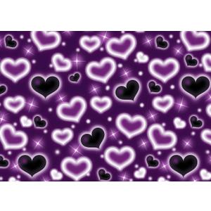 LYCGS 7x5ft Purple Heart Backdrop 90s Backdrops for Photoshoot Valentines Decor Banner Birthday Props X-90