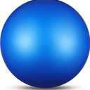 DRUNA Ball for Rhythmic Gymnastics | Ideal for Training and Competition | Two Sizes (15 cm, Blue)