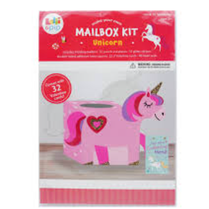 Lolli & Pip™ Valentine's Day Mailbox Kit - Unicorn, 2 Pack