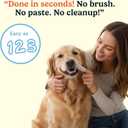 Jasper Dog Dental Wipes, Vet-Recommended All-Natural Finger Toothbrush Wipes for Dogs, Fresh Breath & Tartar Control in Seconds No Brush and Toothpaste Needed, Coconut, 60 Count