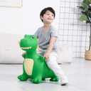 INPANY Bouncy Horse, Dinosaur Hopper Toys for 2 Year Old Boy, Toddlers Bouncing Animal, Inflatable Hopping Buddies for Kids, Ride on Rubber Bouncer, Indoor Outdoor Birthday Gifts Toy for 3 4 Yr Girl