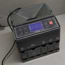 Cassida C300 Professional USD Coin Counter, Sorter and Wrapper/Roller, 300 coins/min, with Quickload and Printing-Compatible,Gray