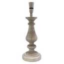 SC GREYSON GREY 17IN PLY BASE TABLE LAMP