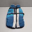 AOFITEE Dog Coat for Large Dogs, Waterproof Dog Winter Jacket with Built in Harness, Warm Turtleneck Cold Weather Coats Large, Reflective Fleece Lined Snow Jacket for French Bulldog, Boston Terrier, L (PineGreen)