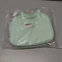 Travel Makeup Bag for Women, Large Capacity Cosmetic Bags for Girls, Compact Pouch Make up Organizer, Waterproof Toiletry Bag with Divider and Handle (Green2)