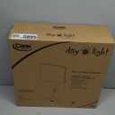Carex Day-Light Classic Plus Sunlight Therapy Lamp - 10000 LUX Therapy Lamp at 12 Inches, LED Bright White Light with Adjustable Height and Brightness Levels for Mood, White